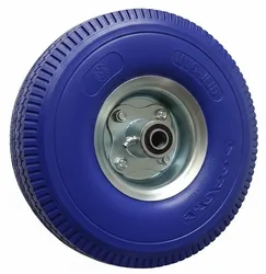 גליל "10 מוקצף חתך שטוח כחול מחוזק לציר 16 מ"מ מיסב כפול אטום לא סימטרי